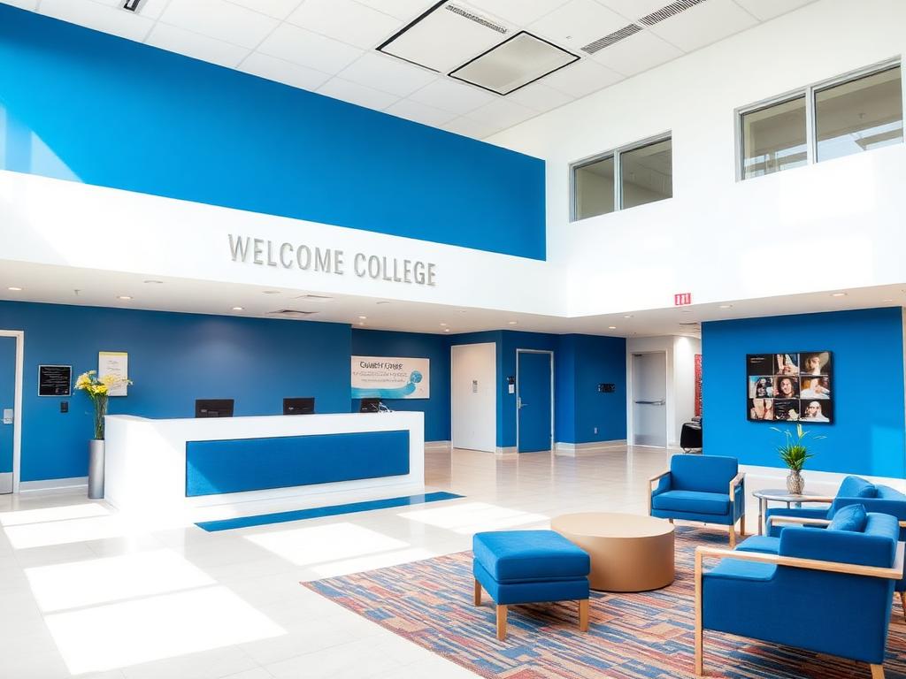 Reception lobby
